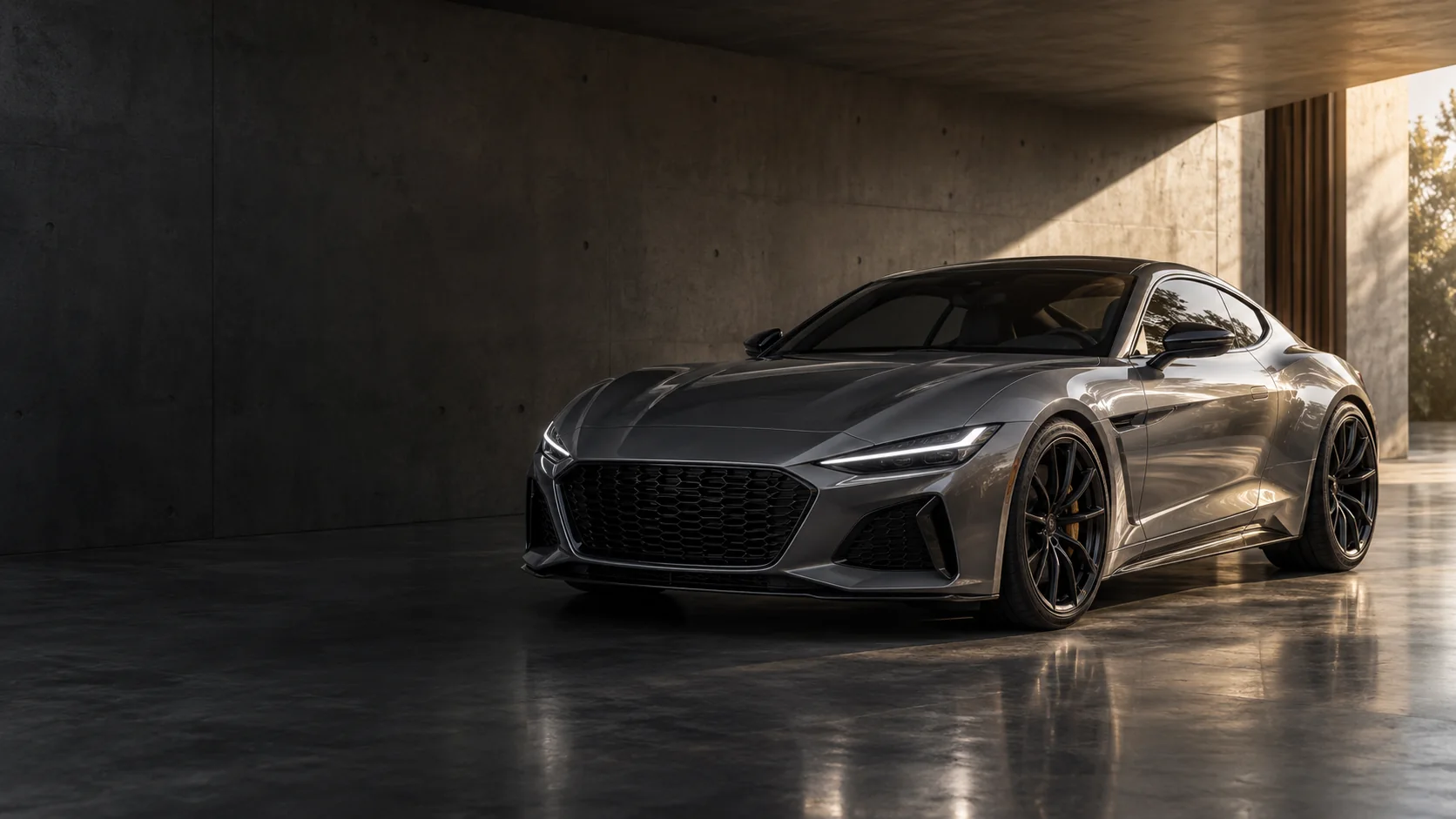 Sport car used in Aurel Automotive website concept